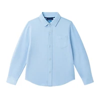 Andy and Evan Little Boys Knit-Tech Shirt