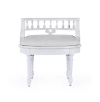 Butler Specialty Hathaway Upholstered 22.5"W Vanity Seat