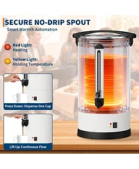 Gaomon Double Wall Commerical Coffee Urn, Hot Coffee Dispenser, Wedding, Buffet, Catering, Events, Outdoor Bar