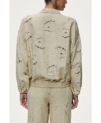 Nocturne Women's Jacquard Bomber Jacket
