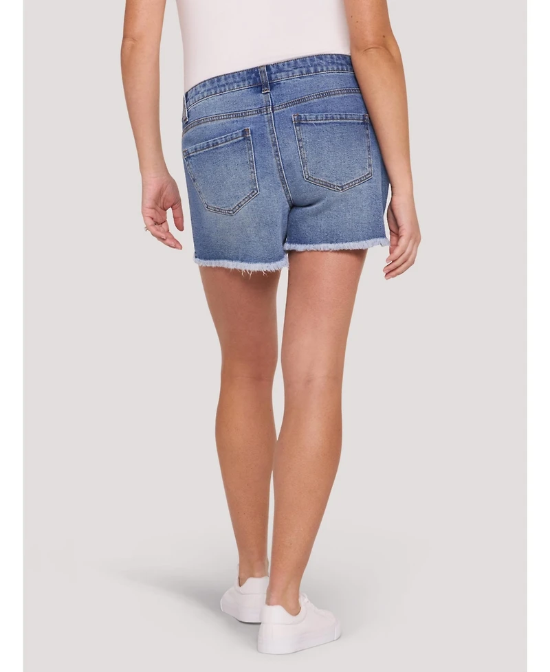 Motherhood Maternity Under the Belly Cut Off Denim Short