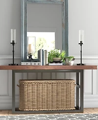 Hudson & Canal Frieda 26" Metal Tall Table Lamp