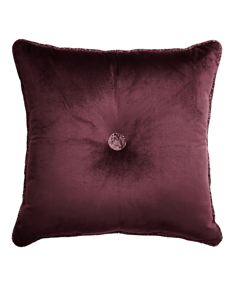 Edie@Home Delmonico Chenille 2-Pack Decorative Pillows, 20" x