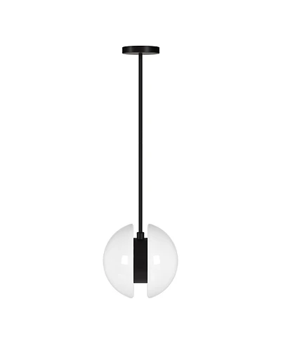 Hudson & Canal Kyriana 10" Wide Metal 2-Light Pendant