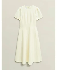 Hobbs London Women's Eliana Fit Flare Midi Dress