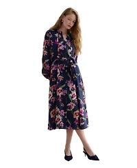 Hobbs London Women's Pippa Floral Midi Dress
