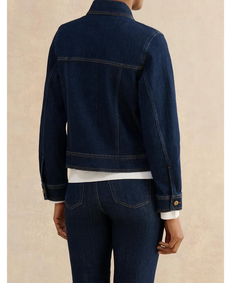 Hobbs London Women's Vivienne Denim Jacket