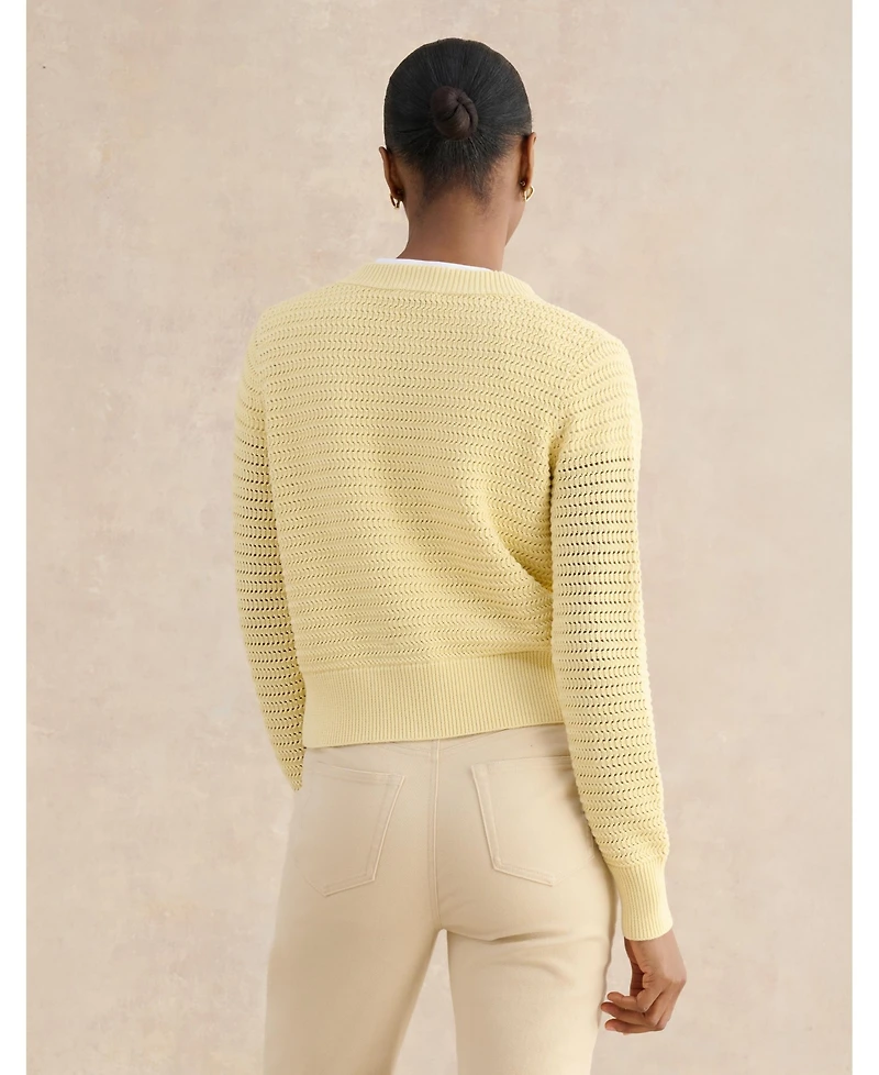 Hobbs London Women's Felicity Regular-Fit Cotton Cardigan