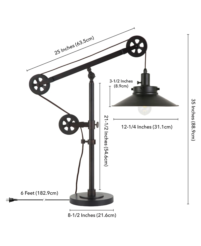 Hudson & Canal Descartes 29" Table Lamp