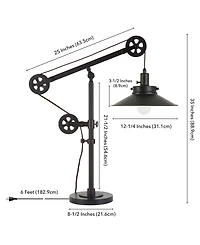 Hudson & Canal Descartes 29" Table Lamp