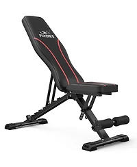 Fed Fitness WB2 Weight Bench, Utility Adjustable Weight Bench for Full Body Workout- Multi-Purpose Foldable Incline Bench