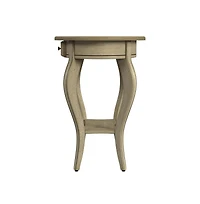Butler Specialty Jeanette Oval Wood Side Table