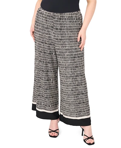 Vince Camuto Plus Mid-Rise Pull-On Pants