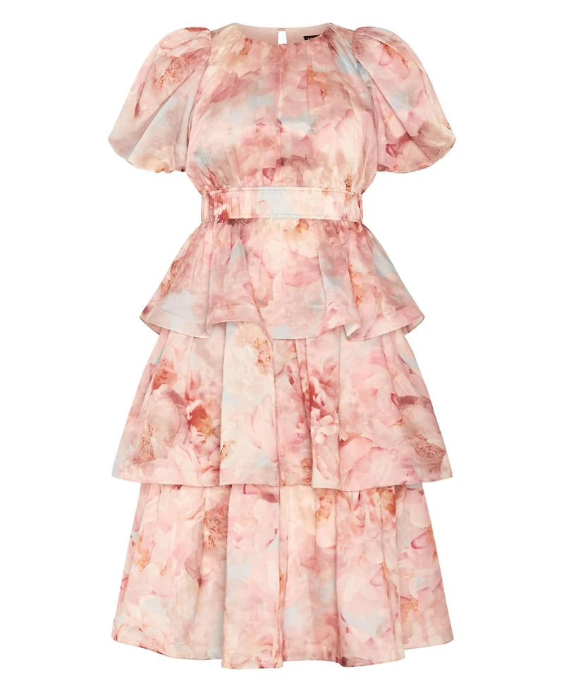 City Chic Women's Heavenly Floral Print Maxi Dress