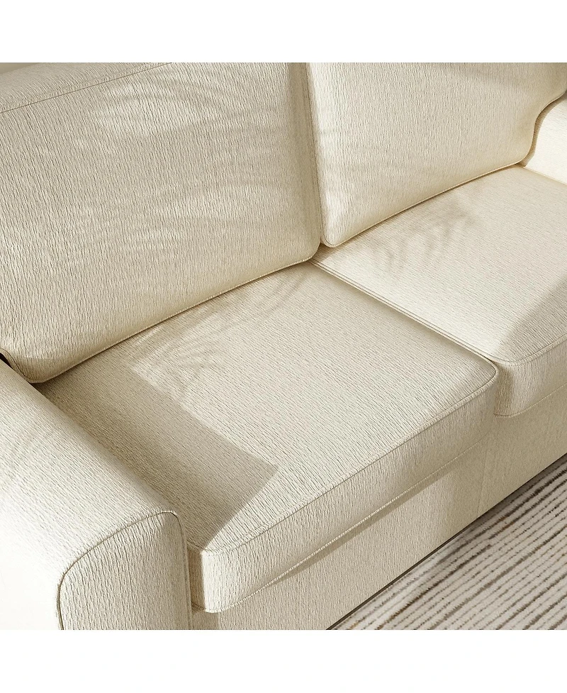 Streamdale Furniture Modern Chenille Loveseat Sofa - Cozy 2-Seater Couch