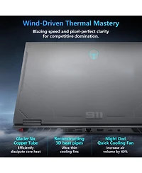 Thunderobot Radiant Traditional Laptop Intel Core i7 64GB Ram Nvidia GeForce Rtx 5060 4TB Ssd Storage Windows 11