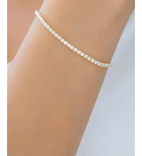 Mint & Lily Classic Cubic Zirconia Tennis Bracelet