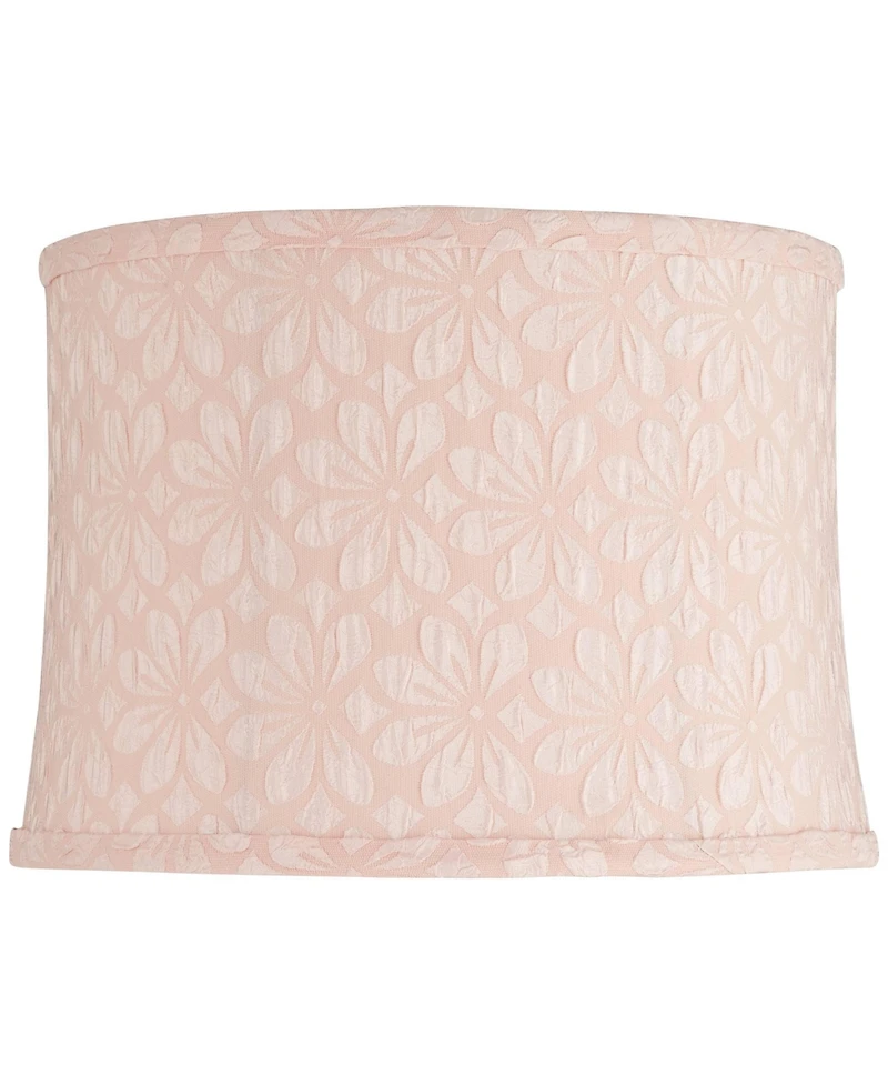 Springcrest Slant Print Lamp Shade Replacement Seno Drum Softback Washer Harp Finial