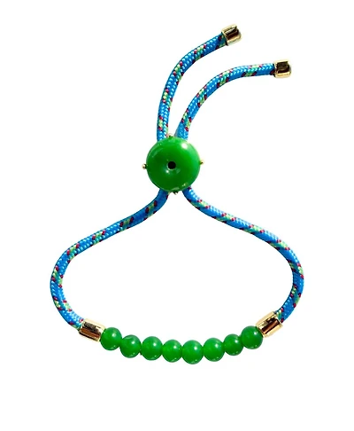 seree Paracord Jade Slider Bracelet