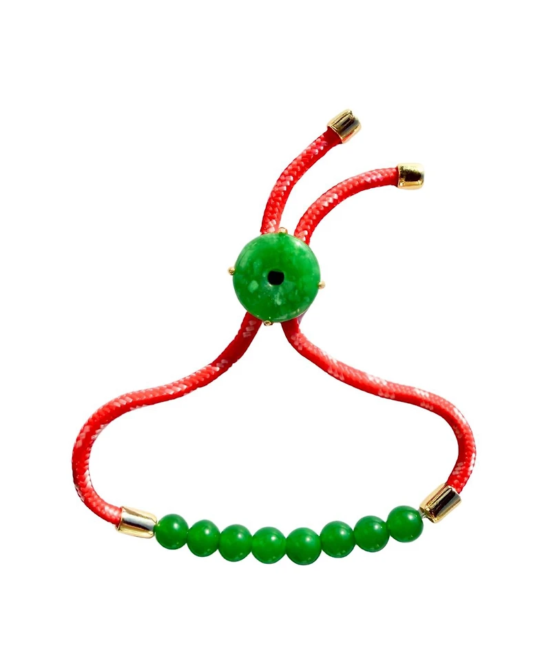 seree Paracord Jade Slider Bracelet