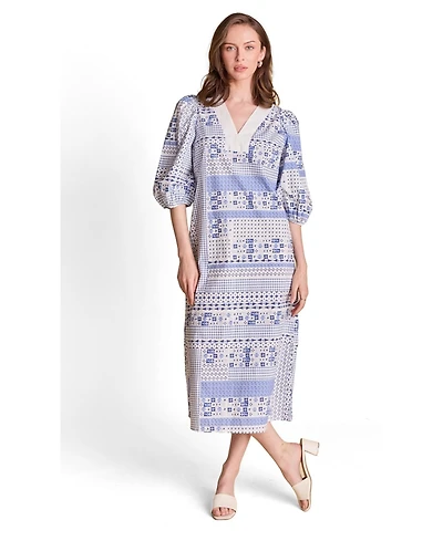 La'Ven Women's Printed Midi Dress