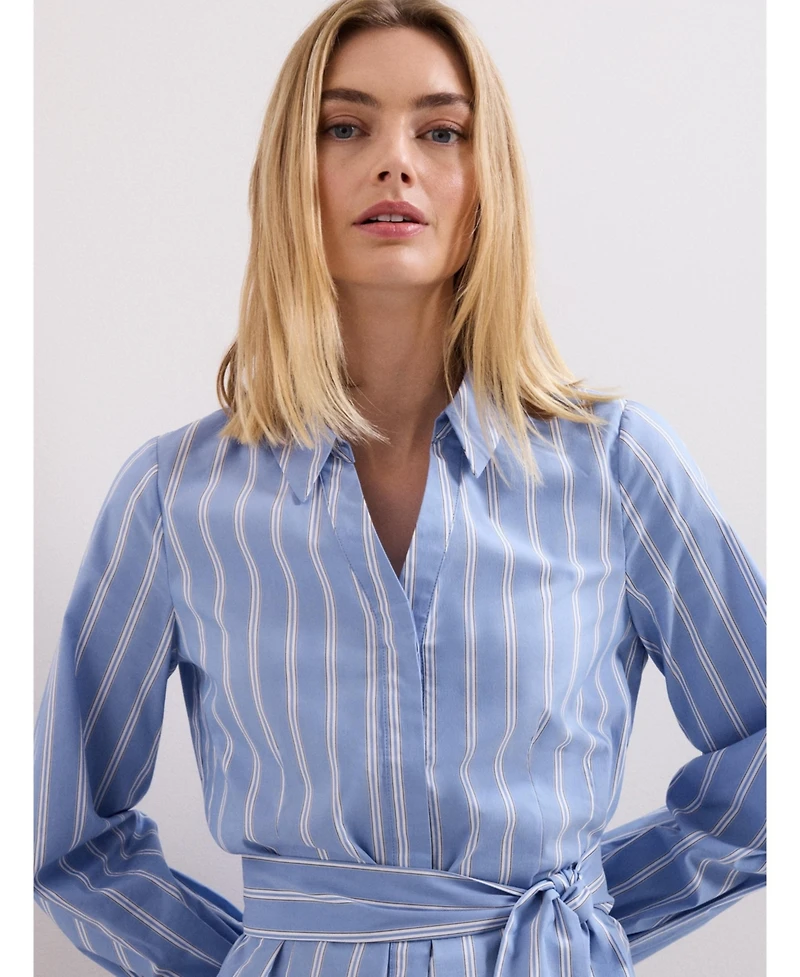 Phase Eight Women's Collared Statement-Belt Shirt