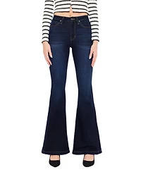 KanCan Women's Roel High Rise Super Flare Jeans