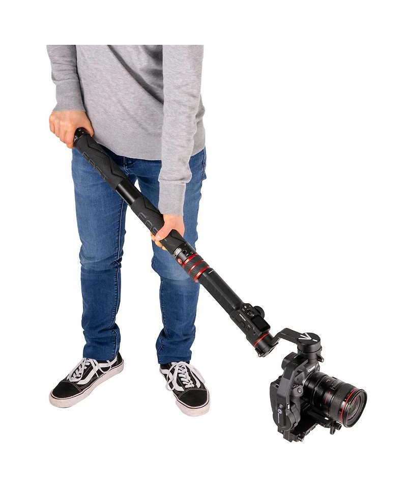 Manfrotto Fast Gimboom Carbon Fibre, Lightweight and Compact Carbon Boom for Gimbal, Fast Technology, Fast Twisting Lock, Gimbal use
