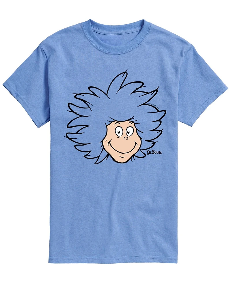 Airwaves Men's Dr. Seuss Thing Face Short-Sleeve Graphic T-Shirt