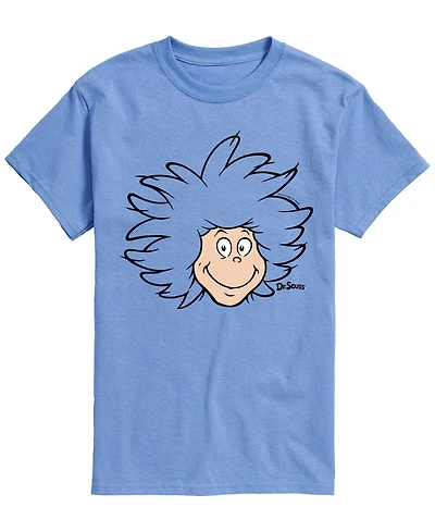 Airwaves Men's Dr. Seuss Thing Face Short-Sleeve Graphic T-Shirt