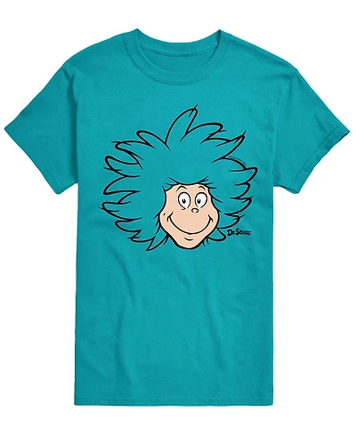 Airwaves Men's Dr. Seuss Thing Face Short-Sleeve Graphic T-Shirt
