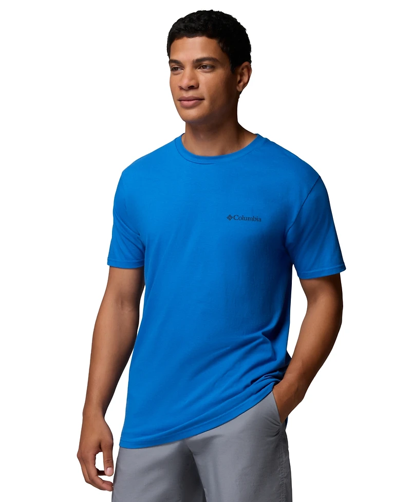 Columbia Men's Mountain Stream Graphic Print Cotton T-Shirt