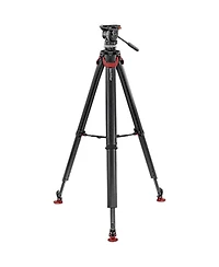 Sachtler Ace Xl 75mm Fluid Head with flowtech 75 Carbon Fiber Tripod and Mid-Level Spreader