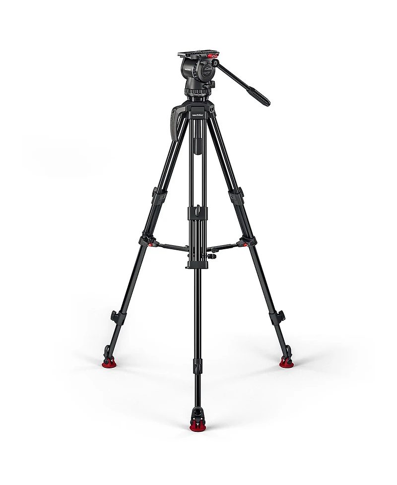 Sachtler Fsb 6 Mk Ii Fluid Head with 75/2 Al Mk Ii Aluminum Tripod, Mid-Level Spreader and Rubber Feet