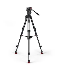 Sachtler Fsb 6 Mk Ii Fluid Head with 75/2 Al Mk Ii Aluminum Tripod, Mid-Level Spreader and Rubber Feet