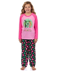 Wicked Big Girls Pajamas Elphaba And Glinda Together We're Unlimited Long Sleeve Pajama Set