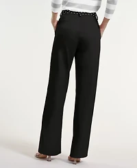 Isaac Mizrahi Women's High-Rise Trousers