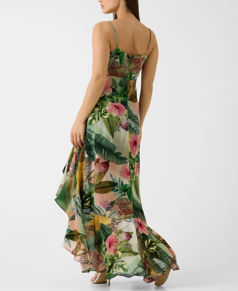 Guess Women's Tracie Printed Sleeveless Maxi Dress