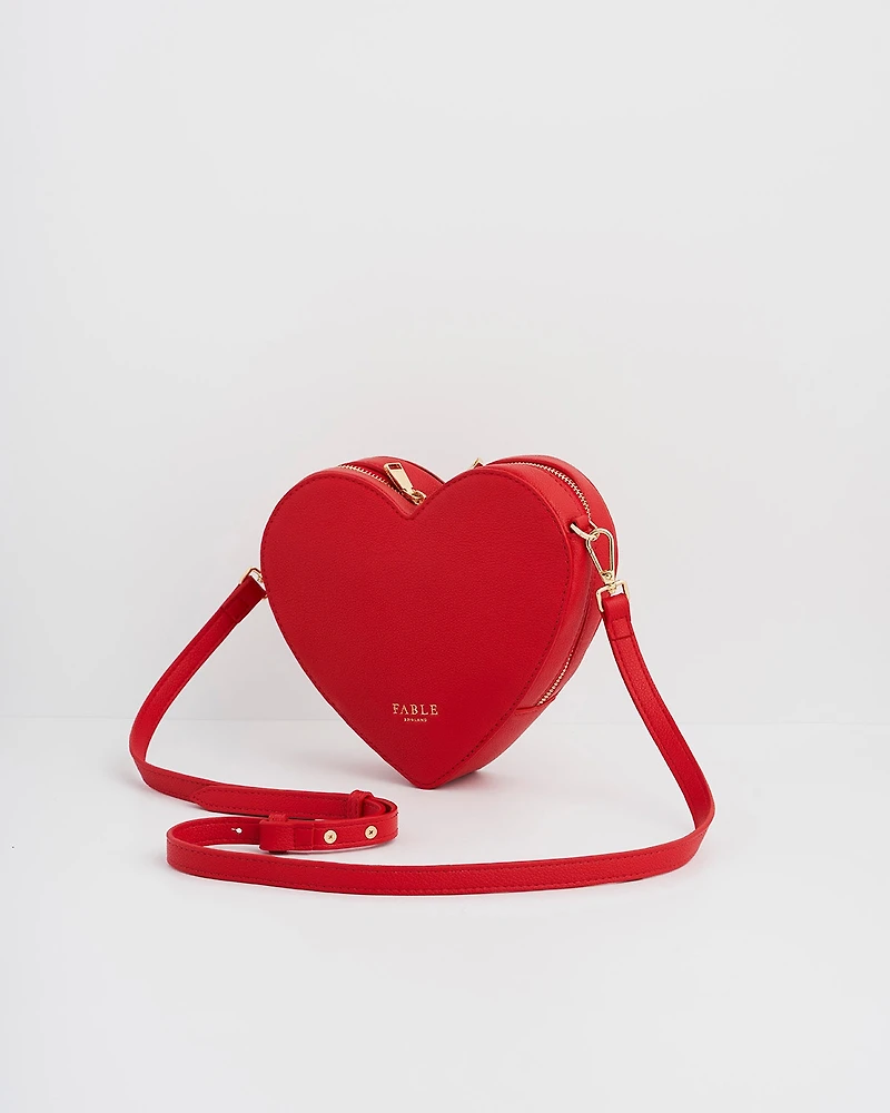 Fable England Women's Penelope Heart Crossbody Bag