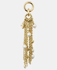 kate spade new york Gold-Tone Chain Reaction Tassel Chandelier Earrings