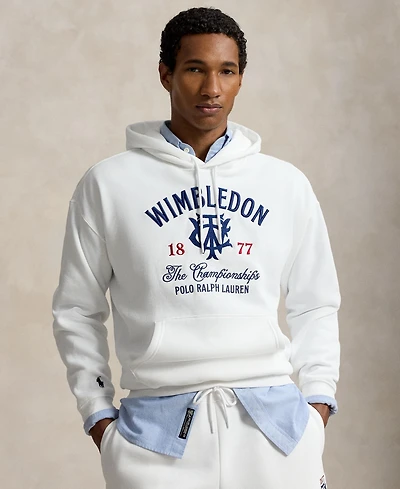 Polo Ralph Lauren Men's Wimbledon Relaxed-Fit Graphic Hoodie Sweatshirt