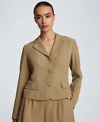 Kenneth Cole Women's Notch Collar Blazer