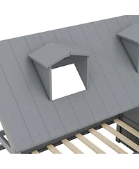 Streamdale Furniture Wood Bed House Bed Frame