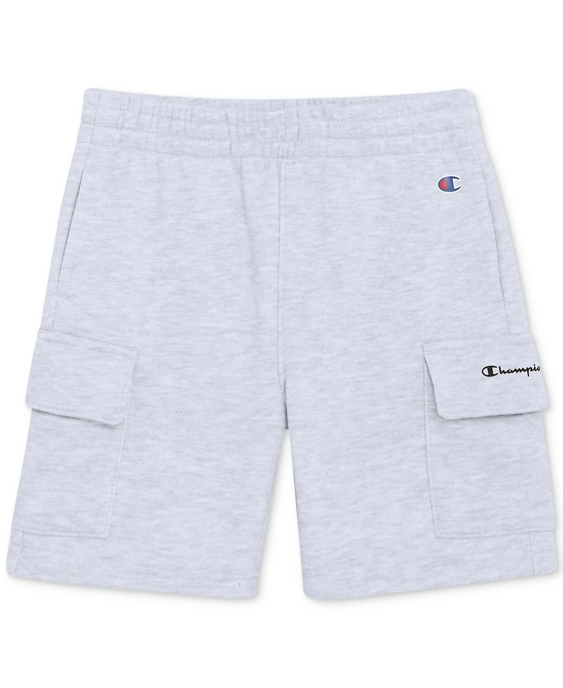 Champion Boys' 4-7 Crewneck T-Shirt and Cargo Shorts, 2-Piece Set