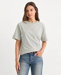 Good American Women's Cotton Oversized T-Shirt