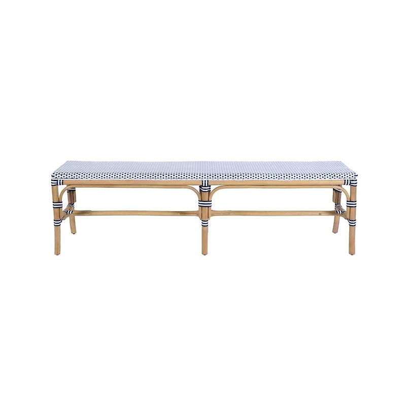 Butler Specialty Laguna 66.5 in. W Rectangular Rattan Backless Accent Bench