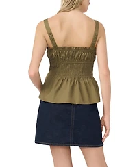 Vince Camuto Women's Shirred Strappy Tank Top