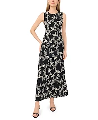Vince Camuto Women's Printed A-Line Maxi Skirt