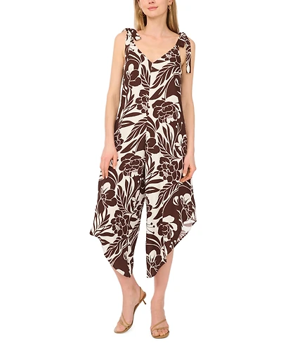 Vince Camuto Women's Printed Wide-Leg Jumpsuit