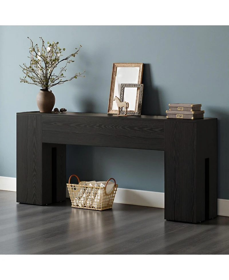 Slickblue 70.8" Wooden Console Table for Sofa or Hallway